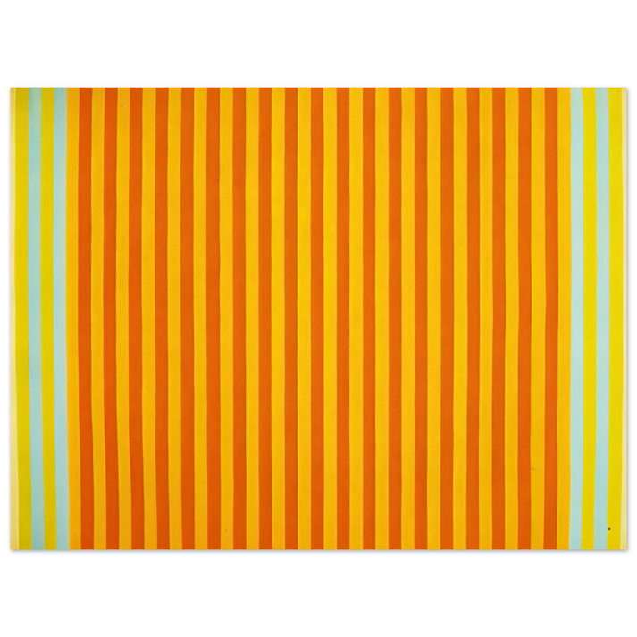 Gene Davis - Sunball - 1960  75x100 cm / 30x40inches Fine Art Poster