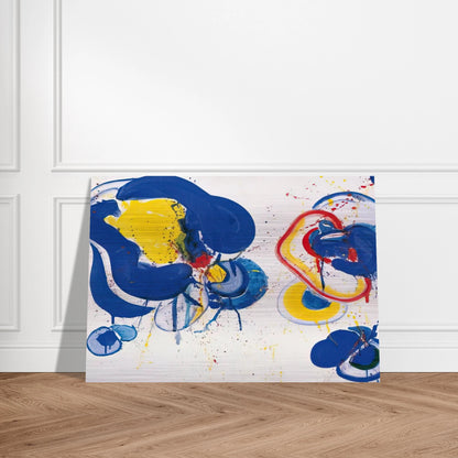 Dream It Is - Sam Francis Brushed Aluminum Print - 70x100 cm / 28x40 inches | Sam Francis Aluminum Print | Sam Francis Prints