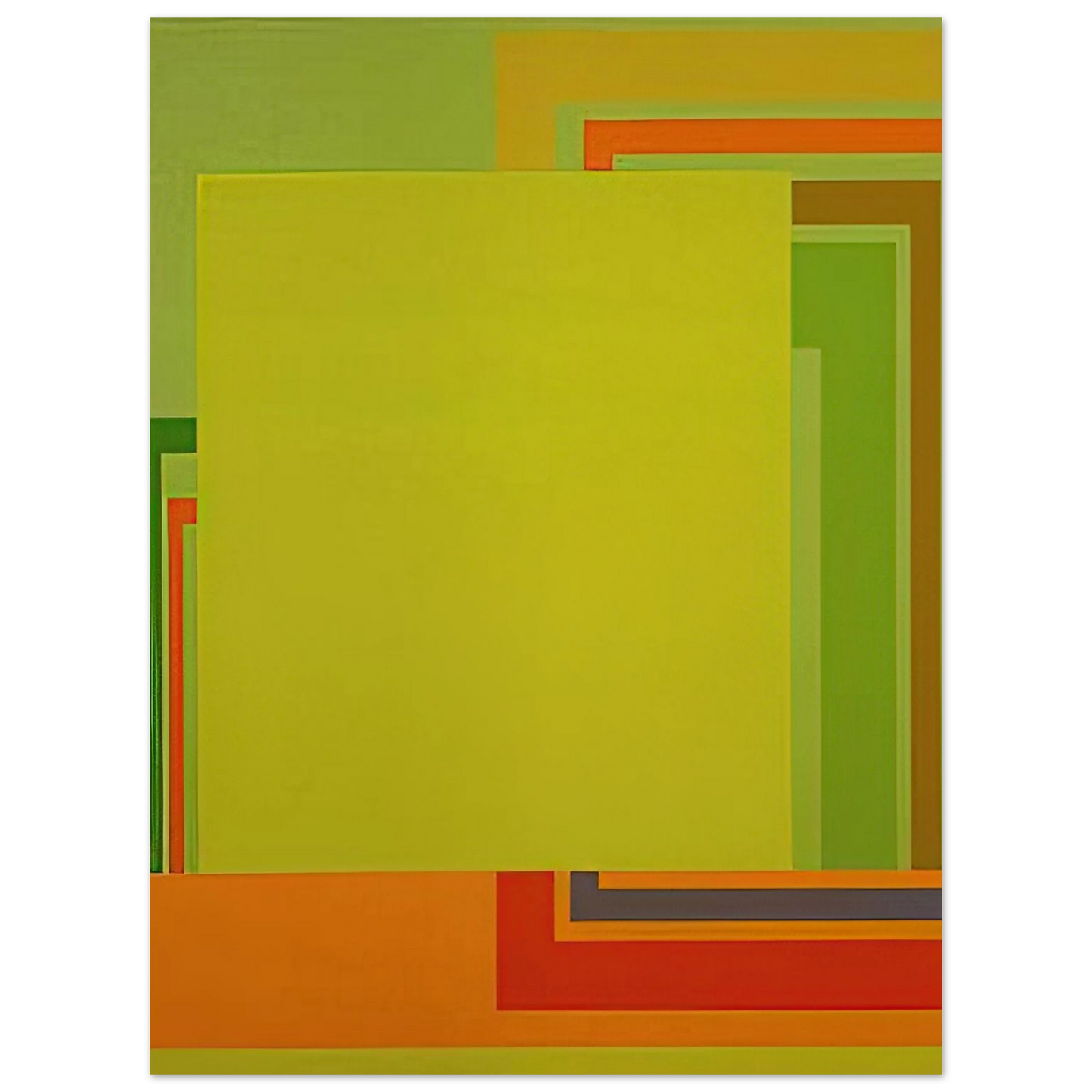 Peter Halley - Nirvana - 1992  75x100 cm / 30x40inches Fine Art Poster