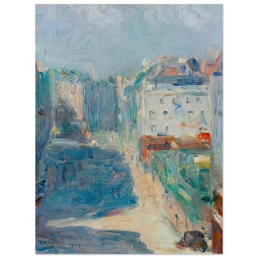 Tarsila do Amaral - View of the Paris Hotel  75x100 cm / 30x40inches Fine Art Poster