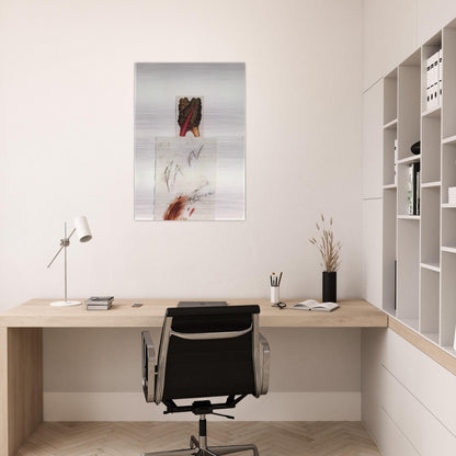 Pan - Cy Twombly Brushed Aluminum Print - 70x100 cm / 28x40 inches | Cy Twombly Aluminum Print | Cy Twombly Prints