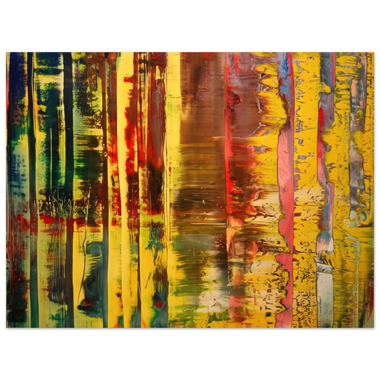 Gerhard Richter - ABSTRACT PAINTING 780 1 1  75x100 cm / 30x40inches Fine Art Poster
