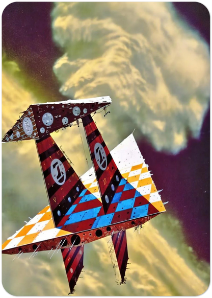Chris Foss By Chris Foss Pack of 10 Post Cards | Chris Foss Post Cards | A6 (10.5 x 14.8 cm) - 4.1 x 5.8 inches