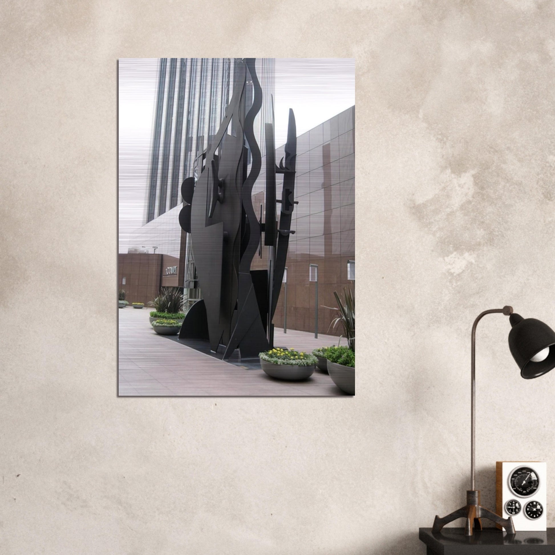 NIGHT SAIL 1983 - Louise Nevelson Brushed Aluminum Print - 70x100 cm / 28x40 inches | Louise Nevelson Aluminum Print | Louise Nevelson Prints