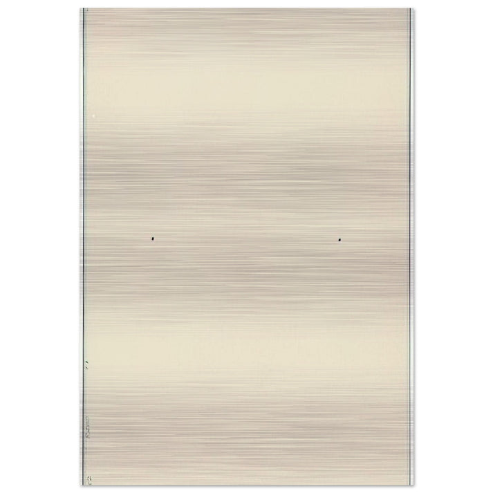 Conversion - 2003 - Robert Ryman Brushed Aluminum Print - 70x100 cm / 28x40 inches | Robert Ryman Aluminum Print | Robert Ryman Prints