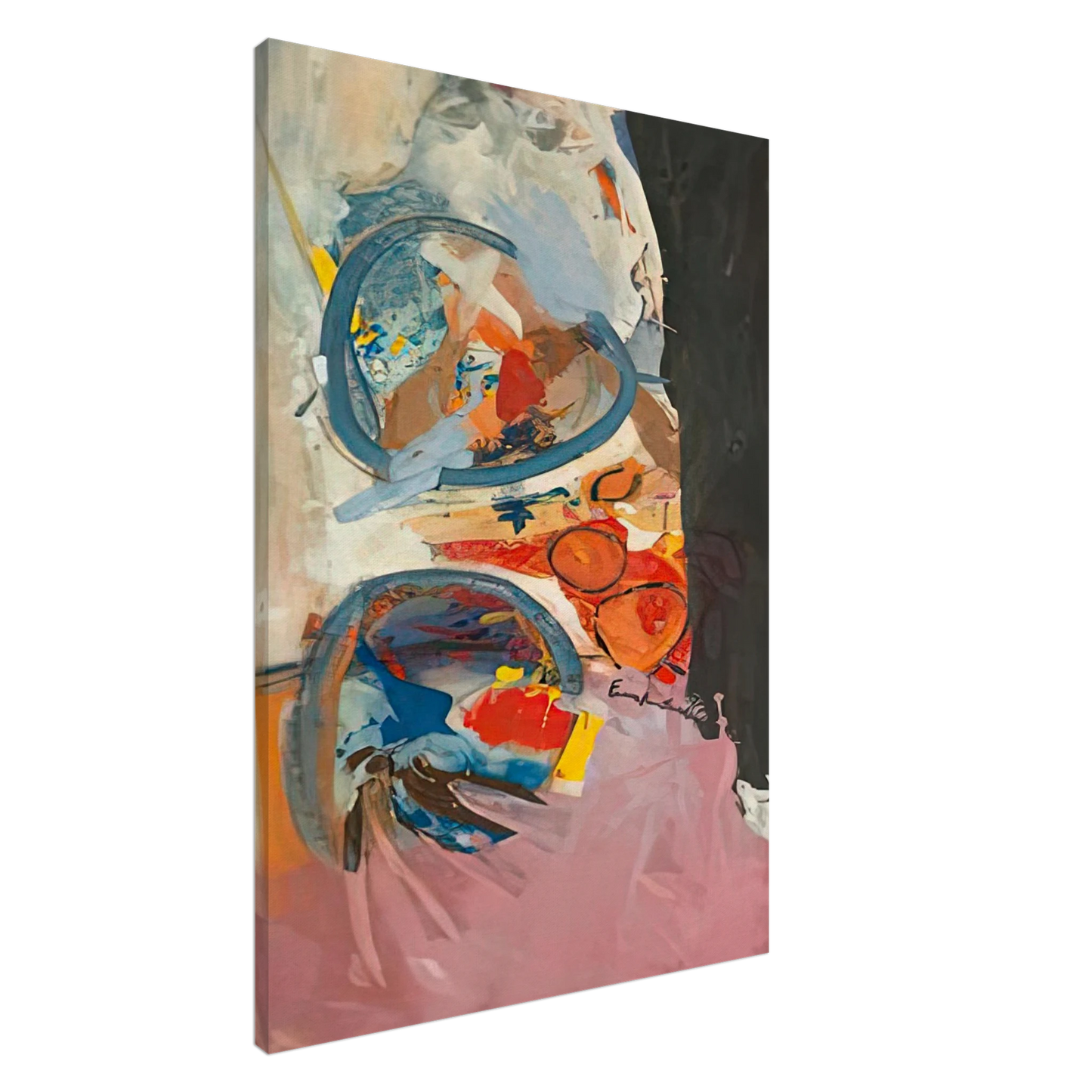 Helen Frankenthaler - Take Off, 1956- Wall Art - 60x80 cm / 24x32 inches - Fine Art Poster-canvas - -