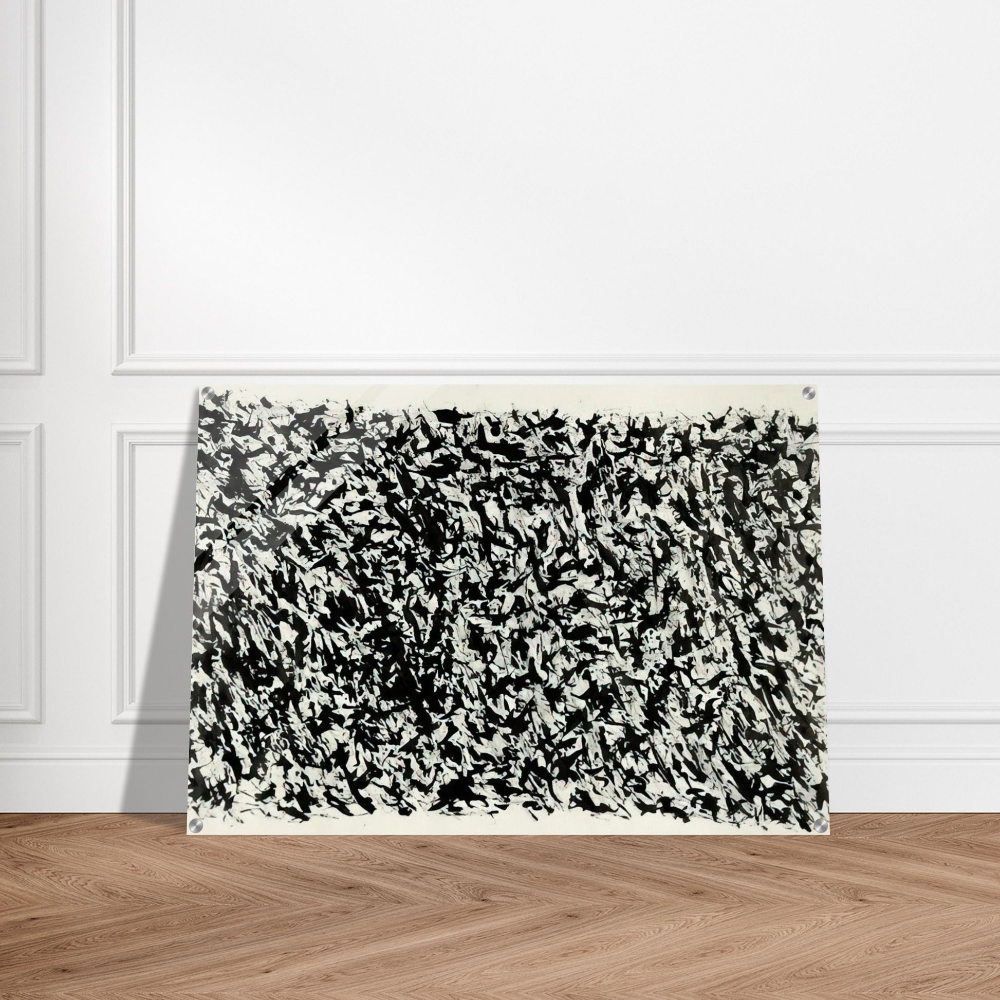 Composition - Tachisme - Henri Michaux Acrylic Print - 70x100 cm / 28x40″ inches