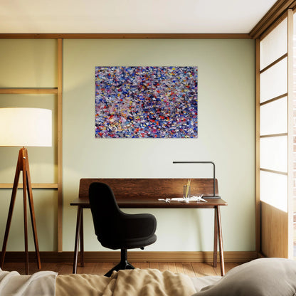 Shellflower - Lee Krasner Brushed Aluminum Print - 70x100 cm / 28x40 inches | Lee Krasner Aluminum Print | Lee Krasner Prints