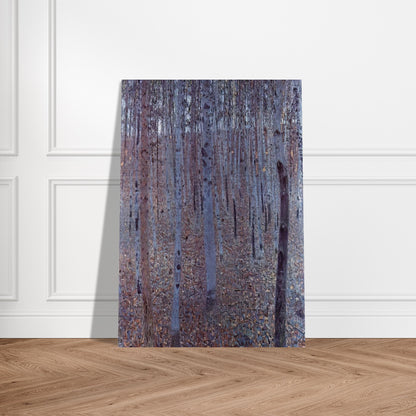 BUCHENHAIN - Gustav Klimt Brushed Aluminum Print - 70x100 cm / 28x40 inches | Gustav Klimt Aluminum Print | Gustav Klimt Prints