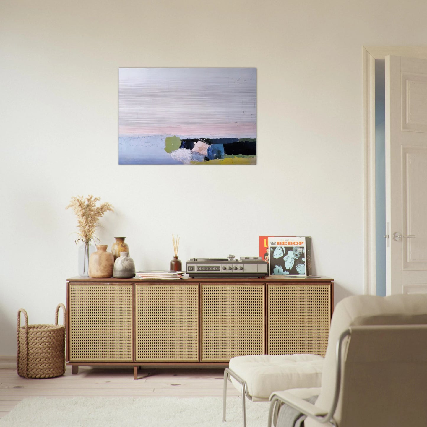 Bord de Mer - 1952 - Nicolas de Stael Brushed Aluminum Print - 70x100 cm / 28x40 inches | Nicolas de Stael Aluminum Print | Nicolas de Stael Prints