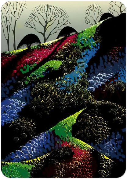 Little Jewels By Eyvind Earle Pack of 10 Post Cards | Eyvind Earle Post Cards | A6 (10.5 x 14.8 cm) - 4.1 x 5.8 inches