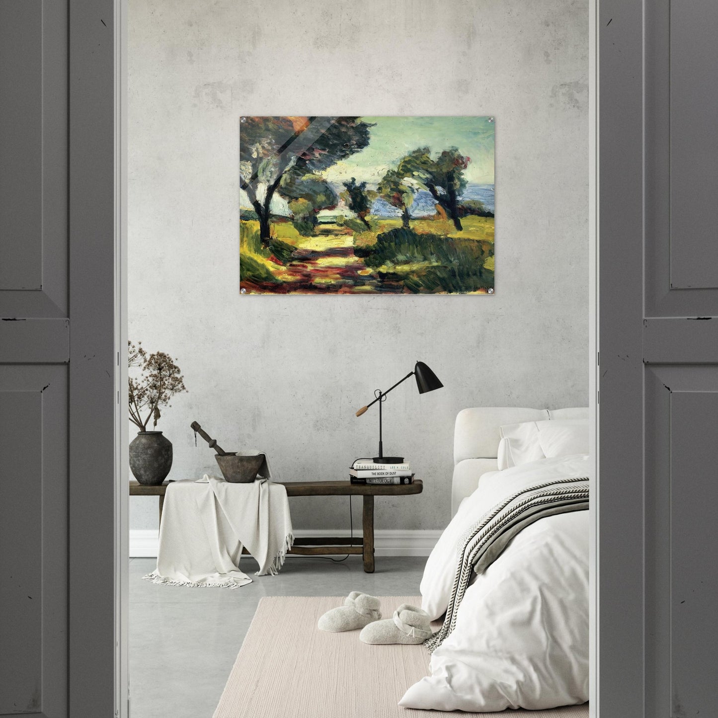 OLIVE TREES 1898 - Henri Matisse Acrylic Print - 70x100 cm / 28x40″ inches