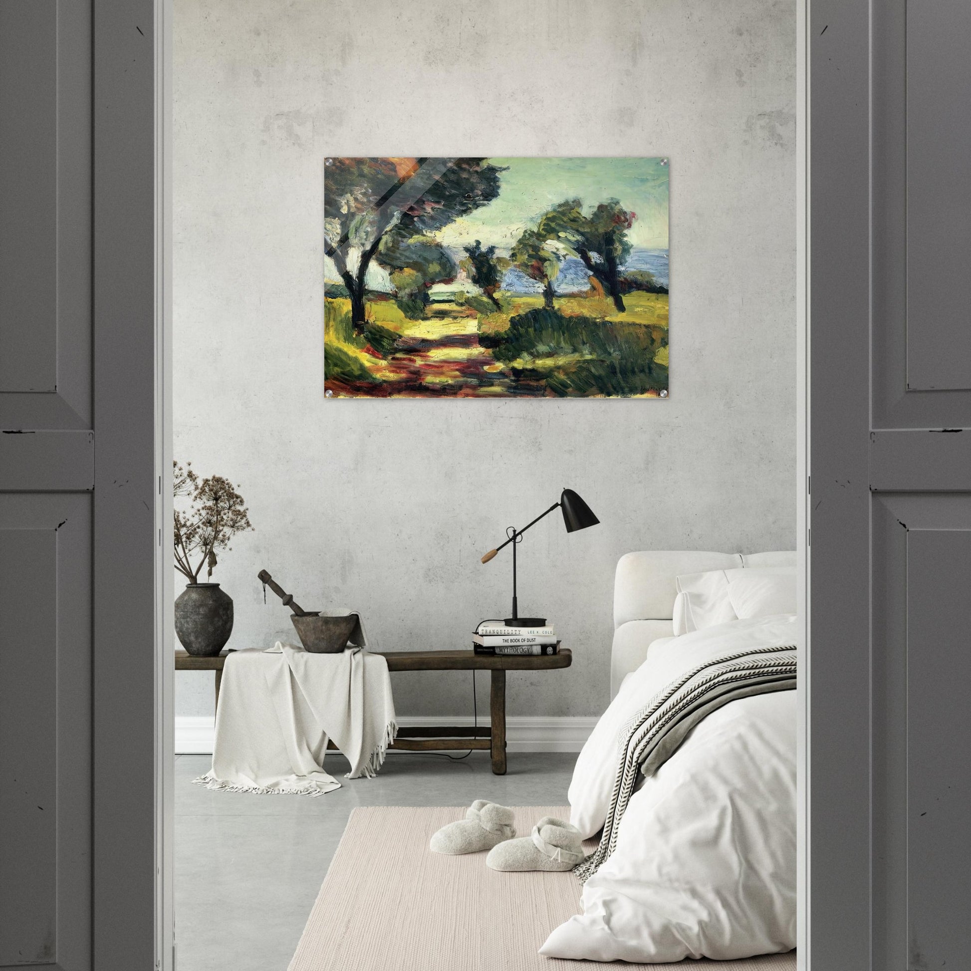 OLIVE TREES 1898 - Henri Matisse Acrylic Print - 70x100 cm / 28x40″ inches