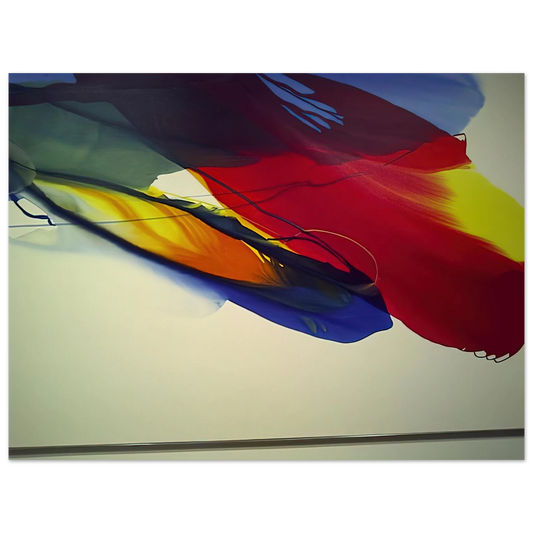 Paul Jenkins - Phenomena Point Swing and Flank  75x100 cm / 30x40inches Fine Art Poster