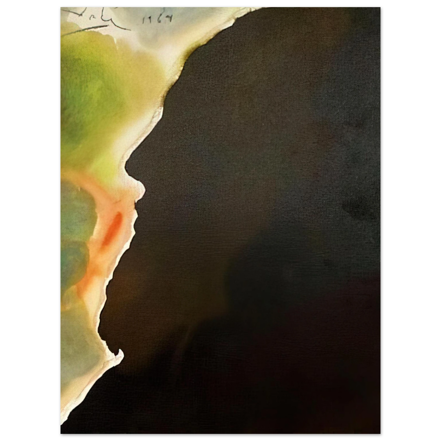 Salvador Dali - ABRAHAM PATER MULTAREM GENTIUM GENESIS 12 1F 1967  75x100 cm / 30x40inches Fine Art Poster