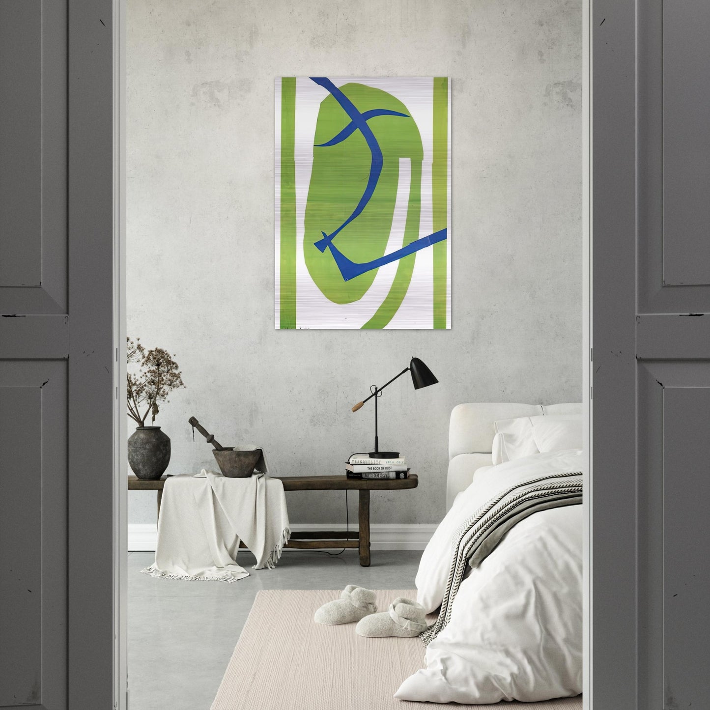 JAPANESE MASK 1950 - Henri Matisse Brushed Aluminum Print - 70x100 cm / 28x40 inches | Henri Matisse Aluminum Print | Henri Matisse Prints