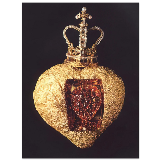 Salvador Dali - THE ROYAL HEART  75x100 cm / 30x40inches Fine Art Poster
