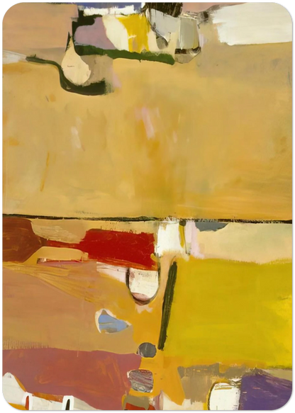 A Day at the Races By Richard Diebenkorn Pack of 10 Post Cards | Richard Diebenkorn Post Cards | A6 (10.5 x 14.8 cm) - 4.1 x 5.8 inches