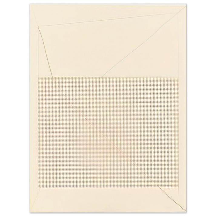 Gego - Untitled 7314 - 1973  75x100 cm / 30x40inches Fine Art Poster