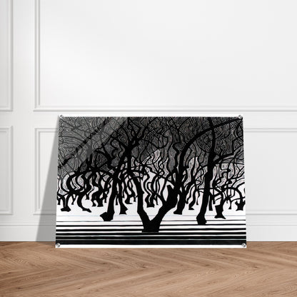 ESCHER (9) - MC Escher Acrylic Print - 70x100 cm / 28x40″ inches | MC Escher Wall Art | MC Escher Prints