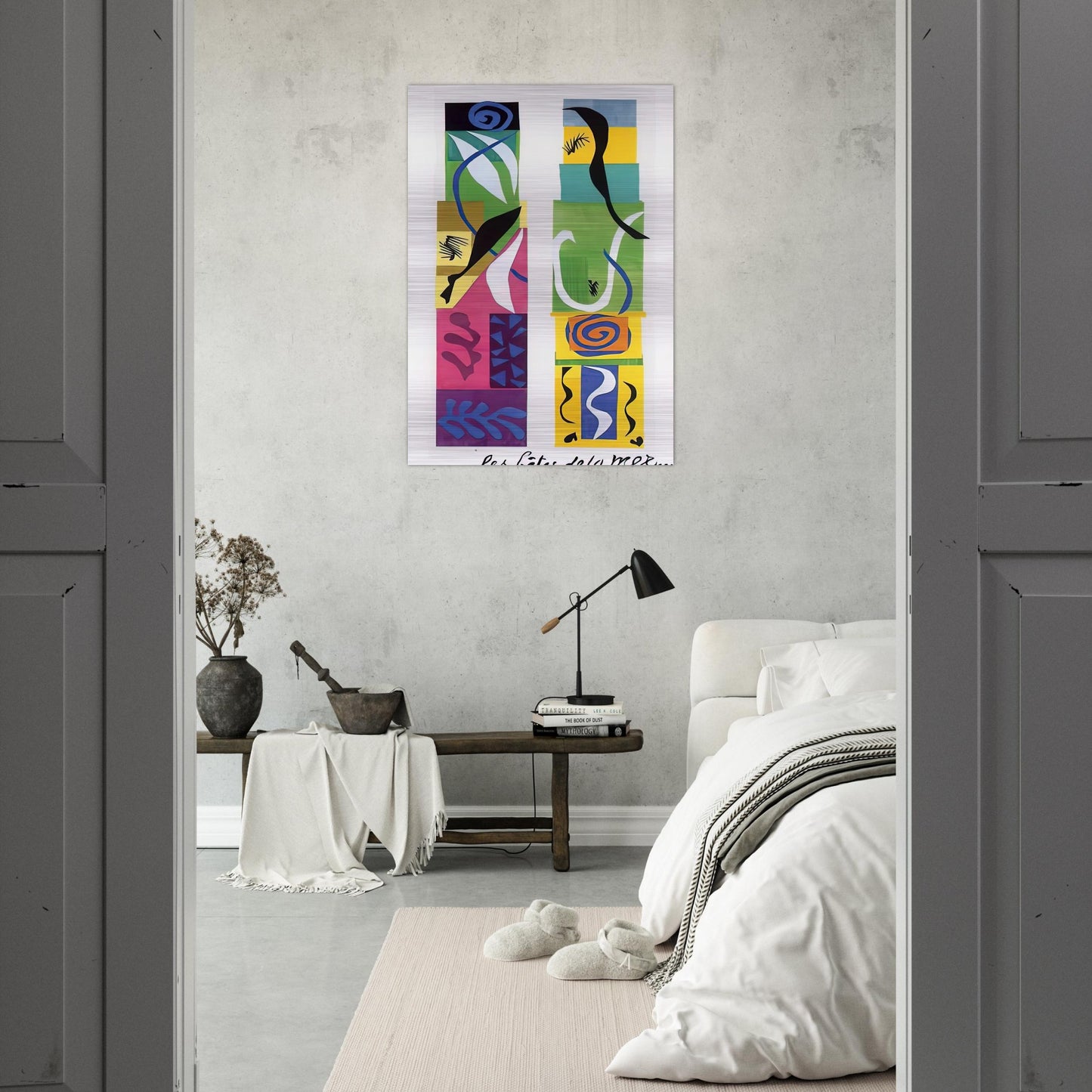 THE MARITIME WILDLIFE 1950 - Henri Matisse Brushed Aluminum Print - 70x100 cm / 28x40 inches | Henri Matisse Aluminum Print | Henri Matisse Prints