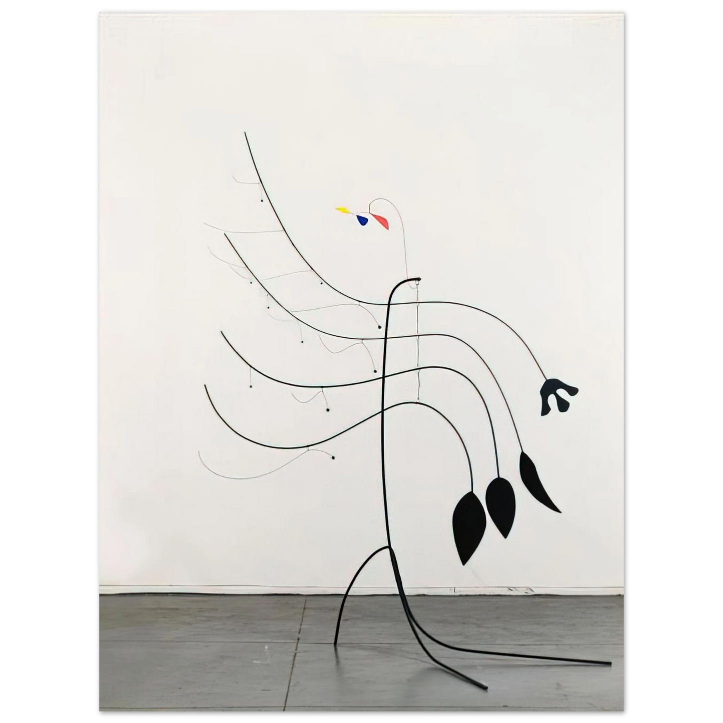 Alexander Calder - FOUR LEAVES AND THREE PETALS 1939 Fine Art Poster