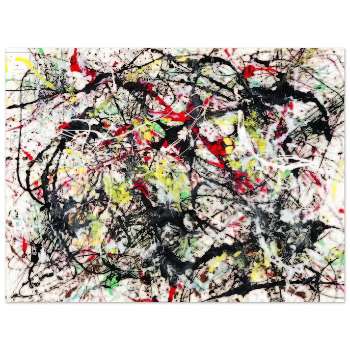 Jackson Pollock - NUMBER 48 1949  75x100 cm / 30x40inches Fine Art Poster