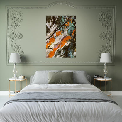 FULL FATHOM FIVE - Jackson Pollock Brushed Aluminum Print - 70x100 cm / 28x40 inches | Jackson Pollock Aluminum Print | Jackson Pollock Prints