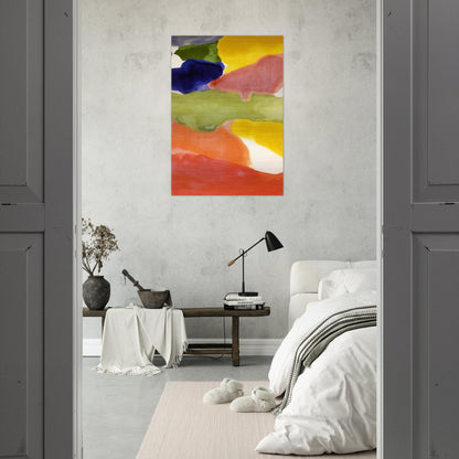 Tutti-Fruitti - 1966 - Helen Frankenthaler Brushed Aluminum Print - 70x100 cm / 28x40 inches | Helen Frankenthaler Aluminum Print | Helen Frankenthaler Prints