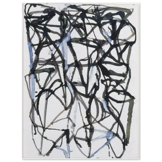 Brice Marden - Workbook--Hydra, Tampere, N.Y.C., Bucks Co. - 1988  75x100 cm / 30x40inches Fine Art Poster