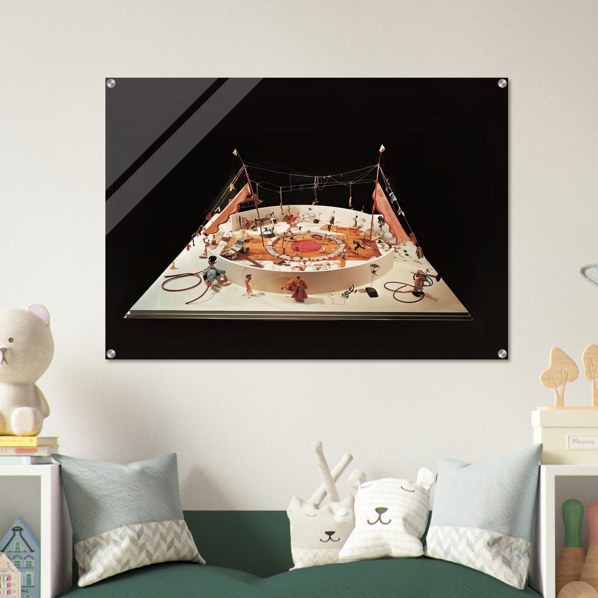 CALDER S CIRCUS 1931 - Alexander Calder Acrylic Print - 70x100 cm / 28x40″ inches | Alexander Calder Wall Art | Alexander Calder Prints