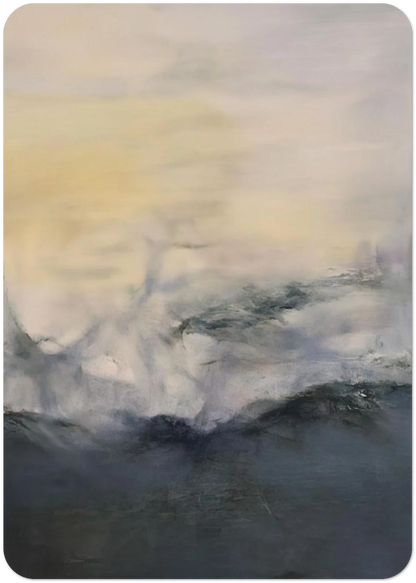 15 11 2001 2001 By Zao Wou-Ki Pack of 10 Post Cards | Zao Wou-Ki Post Cards | A6 (10.5 x 14.8 cm) - 4.1 x 5.8 inches