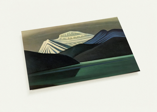 Mountains and Lake - 1929 By Lawren Harris Pack of 10 Post Cards | Lawren Harris Post Cards | A6 (10.5 x 14.8 cm) - 4.1 x 5.8 inches