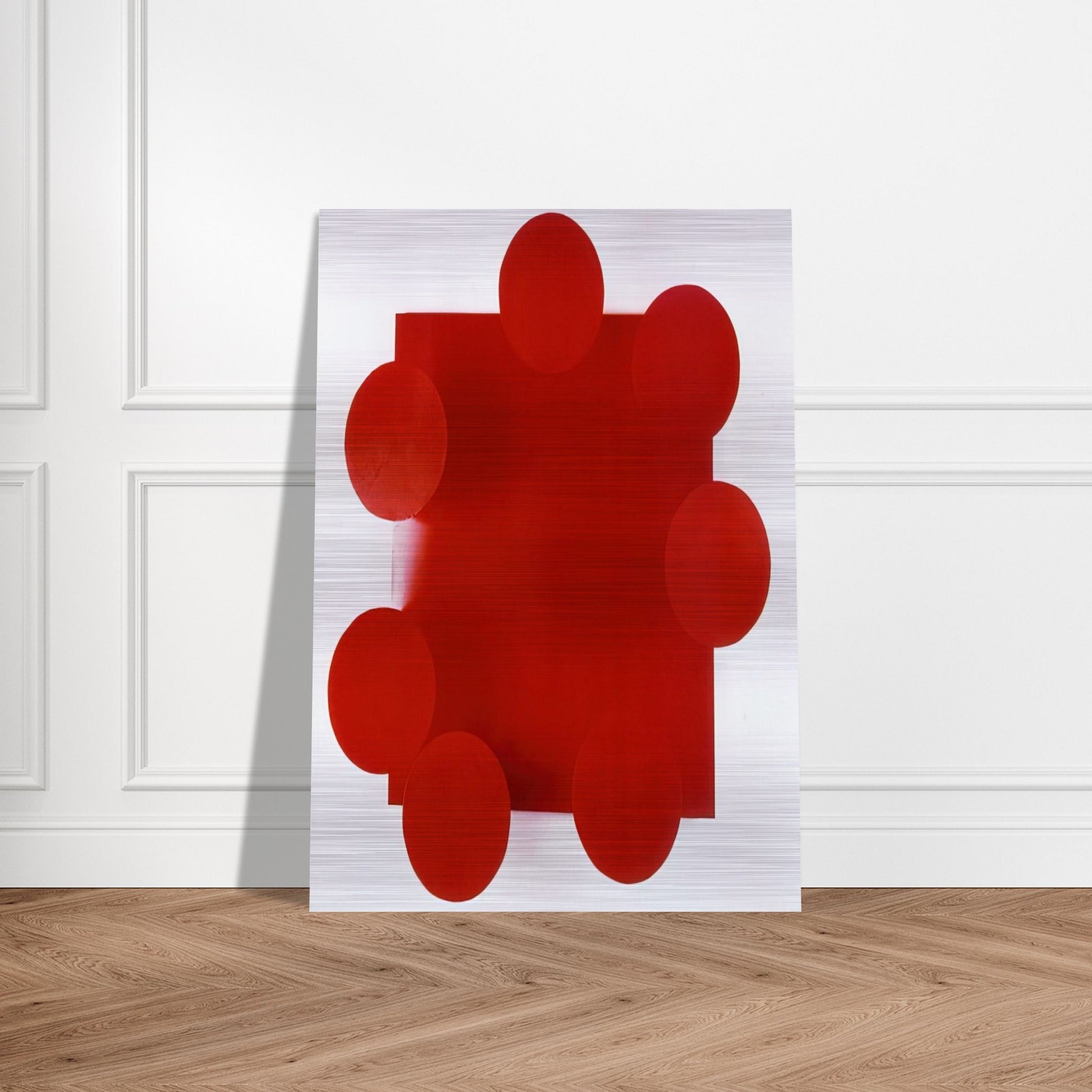 Amazonino #1 - 1989 - Lygia Pape Brushed Aluminum Print - 70x100 cm / 28x40 inches | Lygia Pape Aluminum Print | Lygia Pape Prints