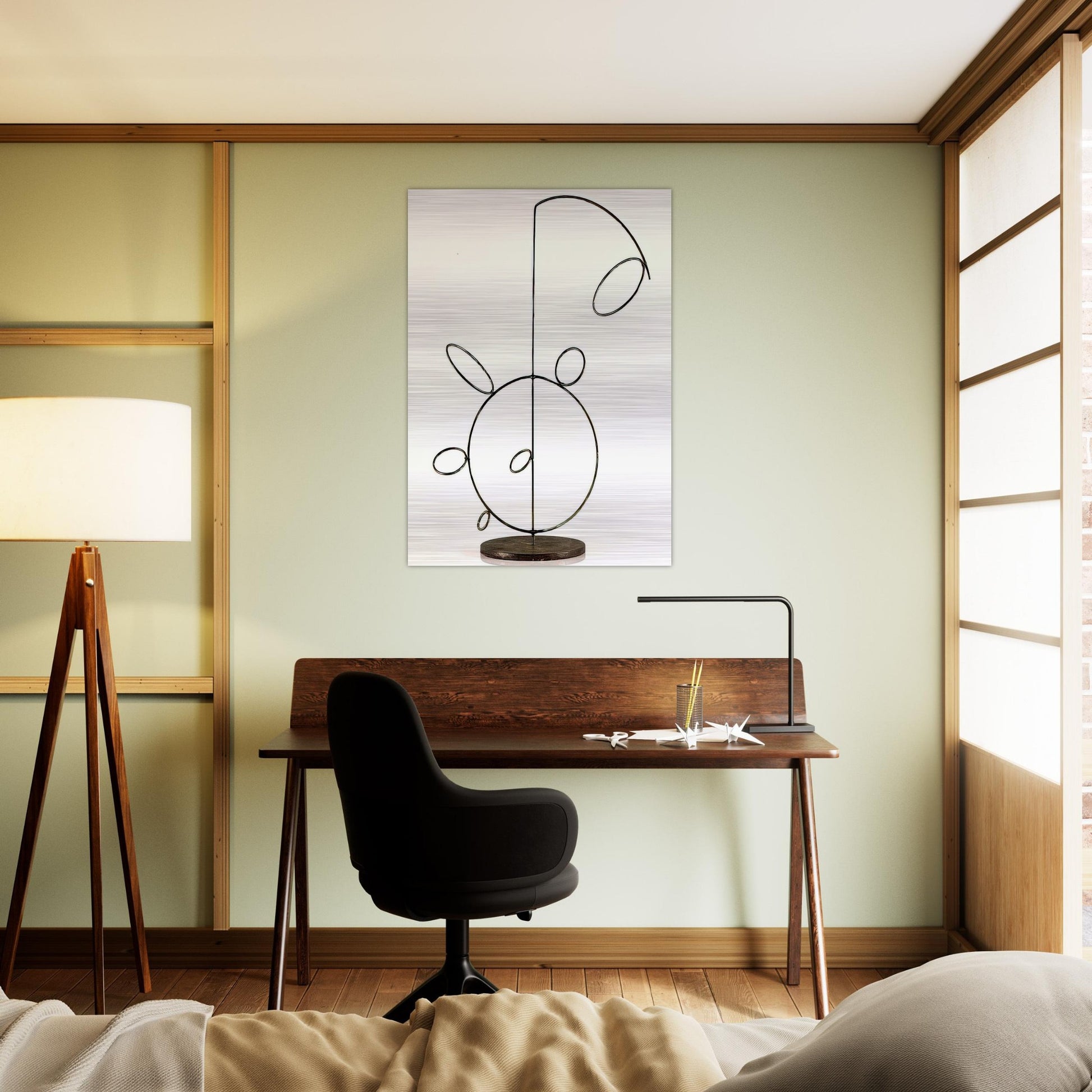 Stabile - 1954 1 - Lolo Soldevilla Brushed Aluminum Print - 70x100 cm / 28x40 inches | Lolo Soldevilla Aluminum Print | Lolo Soldevilla Prints