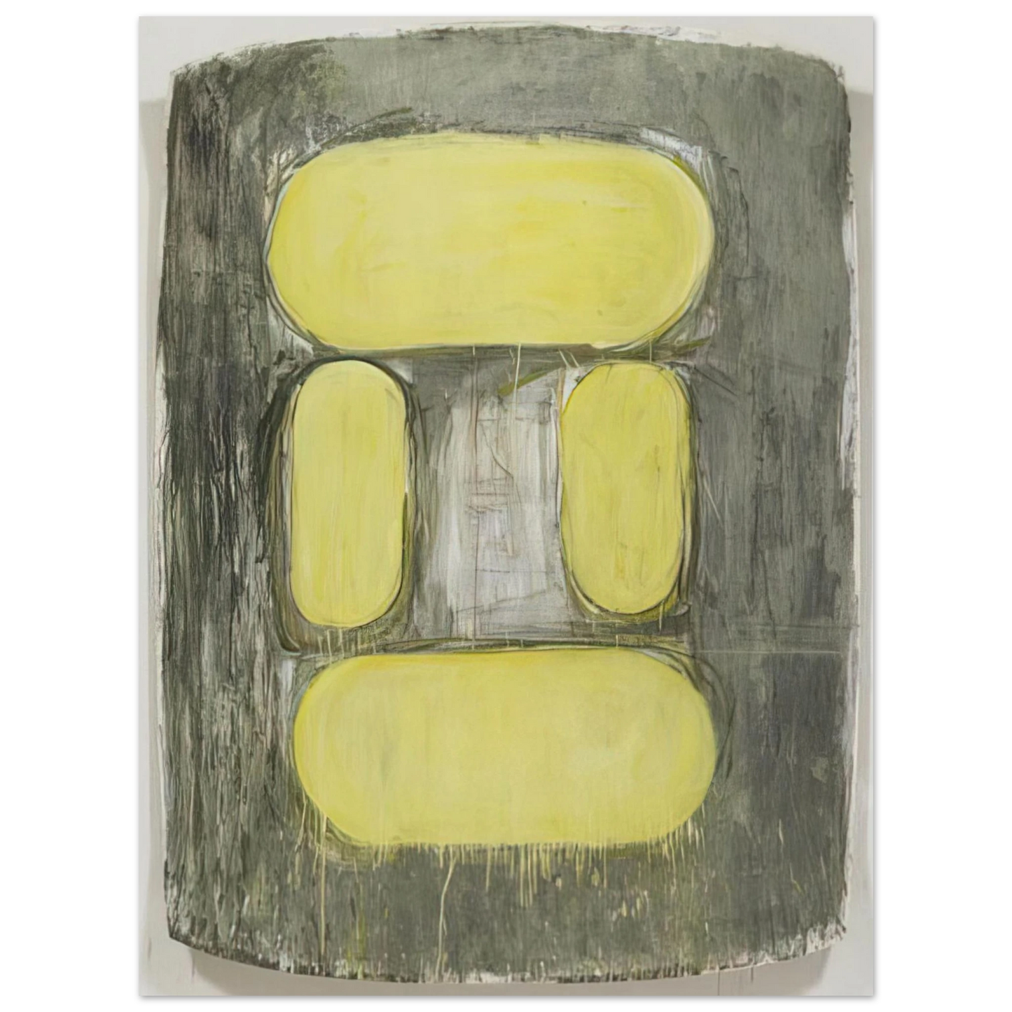 Ron Gorchov - Ulysses - 1979  75x100 cm / 30x40inches Fine Art Poster