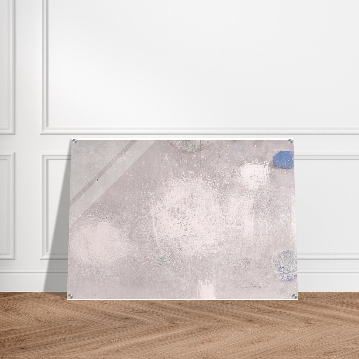 ABSTRACTO EN GRISES Y AZULES 1956 - Luis Feito Acrylic Print - 70x100 cm / 28x40″ inches | Luis Feito Wall Art | Luis Feito Prints