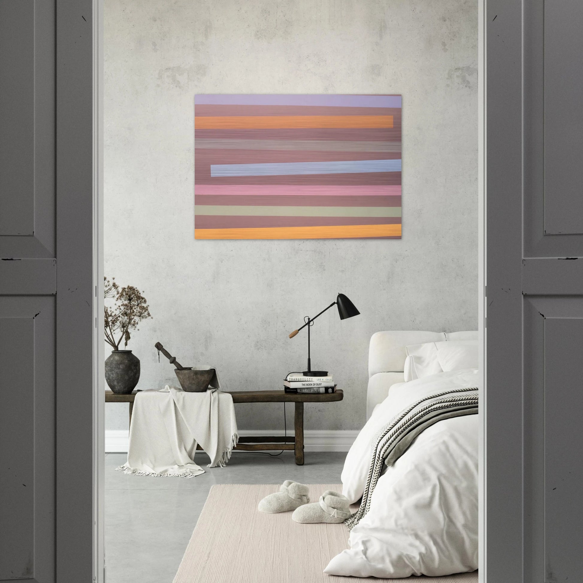 No. 5 - 1970 - Jeremy Moon Brushed Aluminum Print - 70x100 cm / 28x40 inches | Jeremy Moon Aluminum Print | Jeremy Moon Prints