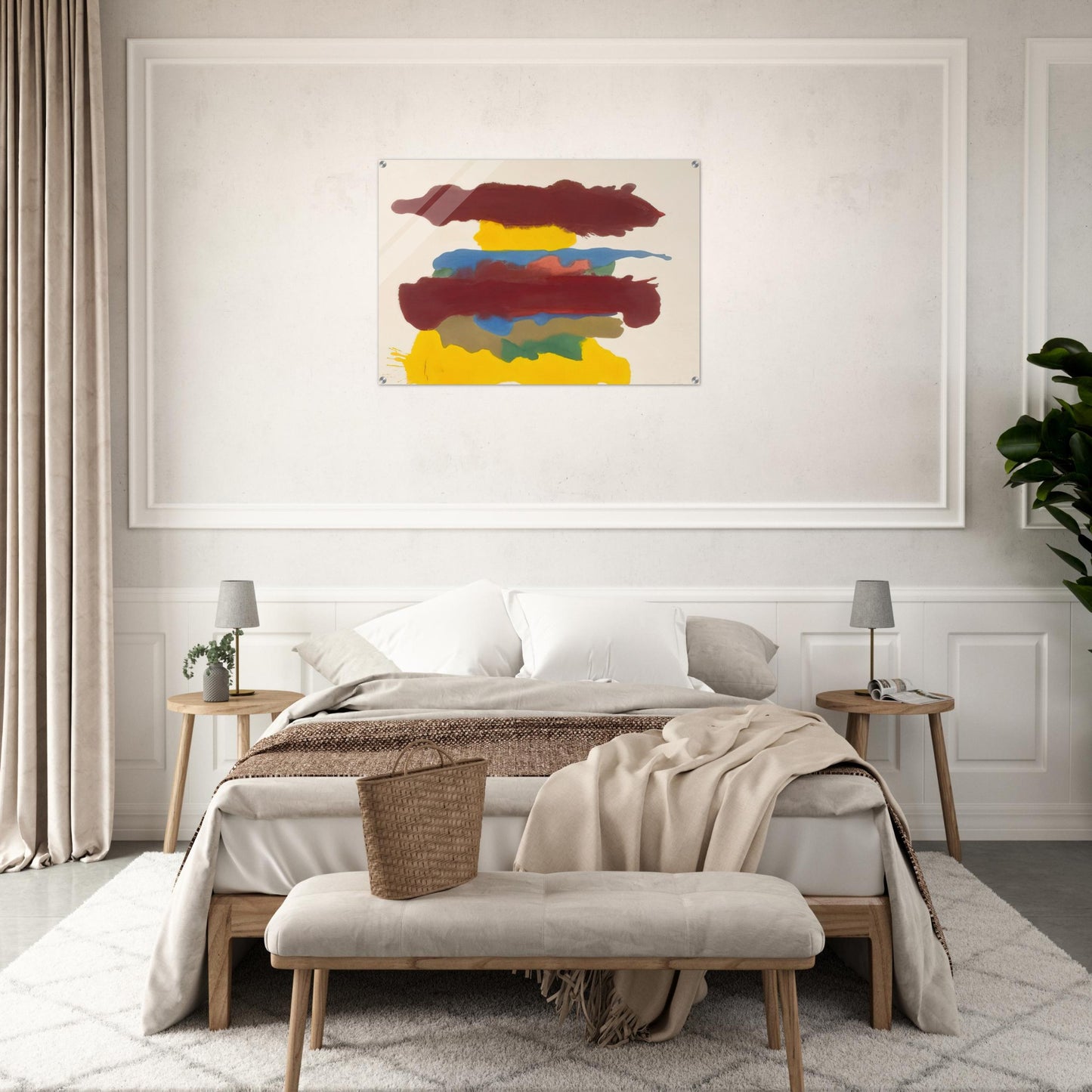 Weather Change - 1963 - Helen Frankenthaler Acrylic Print - 70x100 cm / 28x40″ inches