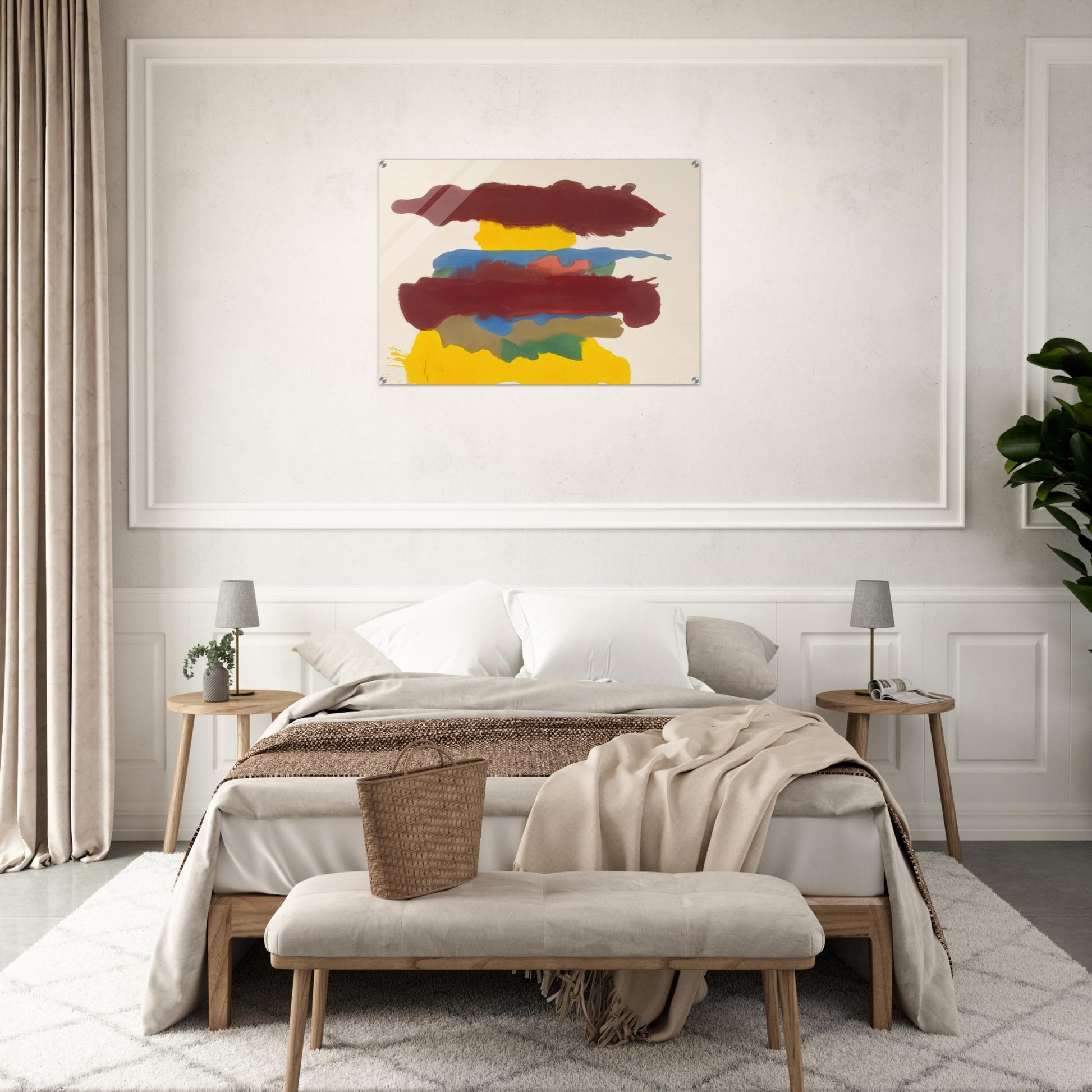 Weather Change - 1963 - Helen Frankenthaler Acrylic Print - 70x100 cm / 28x40″ inches