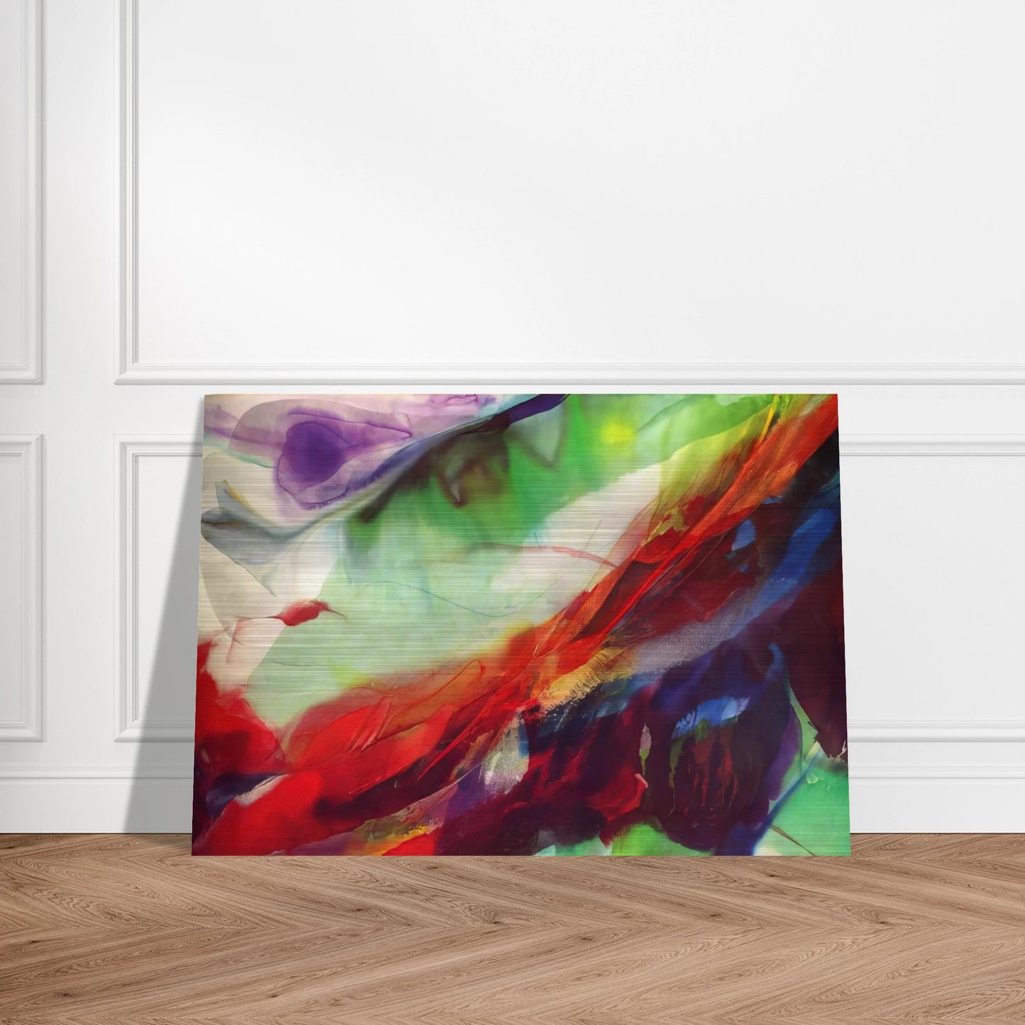Phenomena Sun over the Hour Glass - Paul Jenkins Brushed Aluminum Print - 70x100 cm / 28x40 inches | Paul Jenkins Aluminum Print | Paul Jenkins Prints