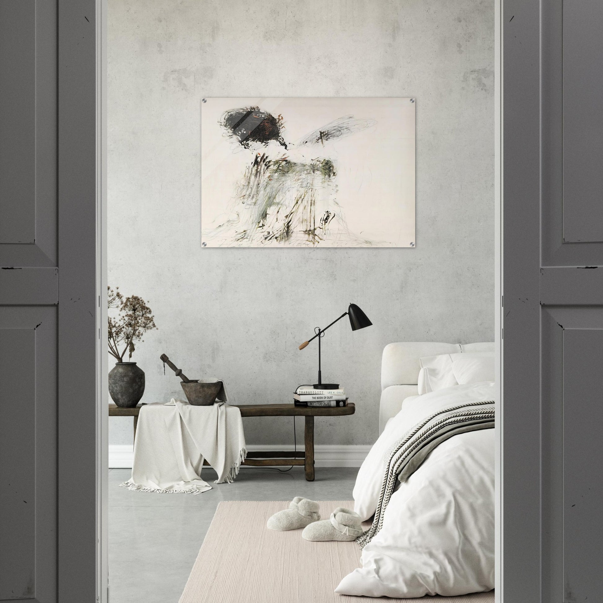 Ides of March - Cy Twombly Acrylic Print - 70x100 cm / 28x40″ inches | Cy Twombly Wall Art | Cy Twombly Prints