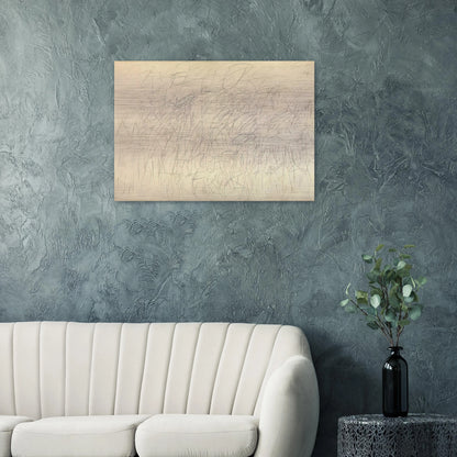 Academy - Cy Twombly Brushed Aluminum Print - 70x100 cm / 28x40 inches | Cy Twombly Aluminum Print | Cy Twombly Prints