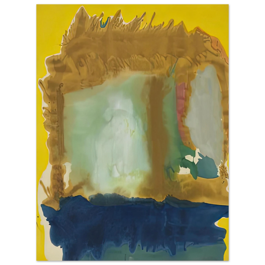 Helen Frankenthaler - Milkwood Arcade, 1963- Wall Art - 21x29.7 cm / 8x12" - Fine Art Poster-canvas - -