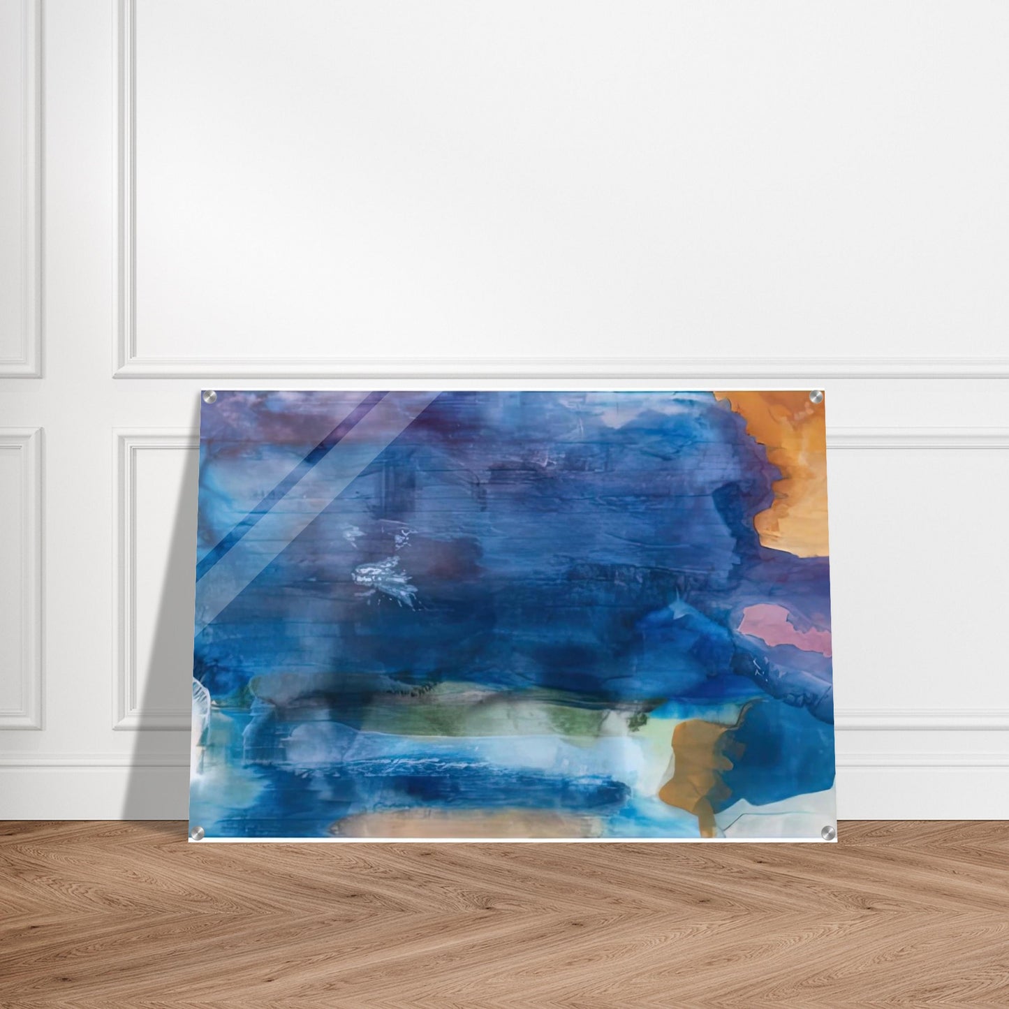 Riverhead, 1963-64- - Helen Frankenthaler Acrylic Print - 70x100 cm / 28x40″ inches