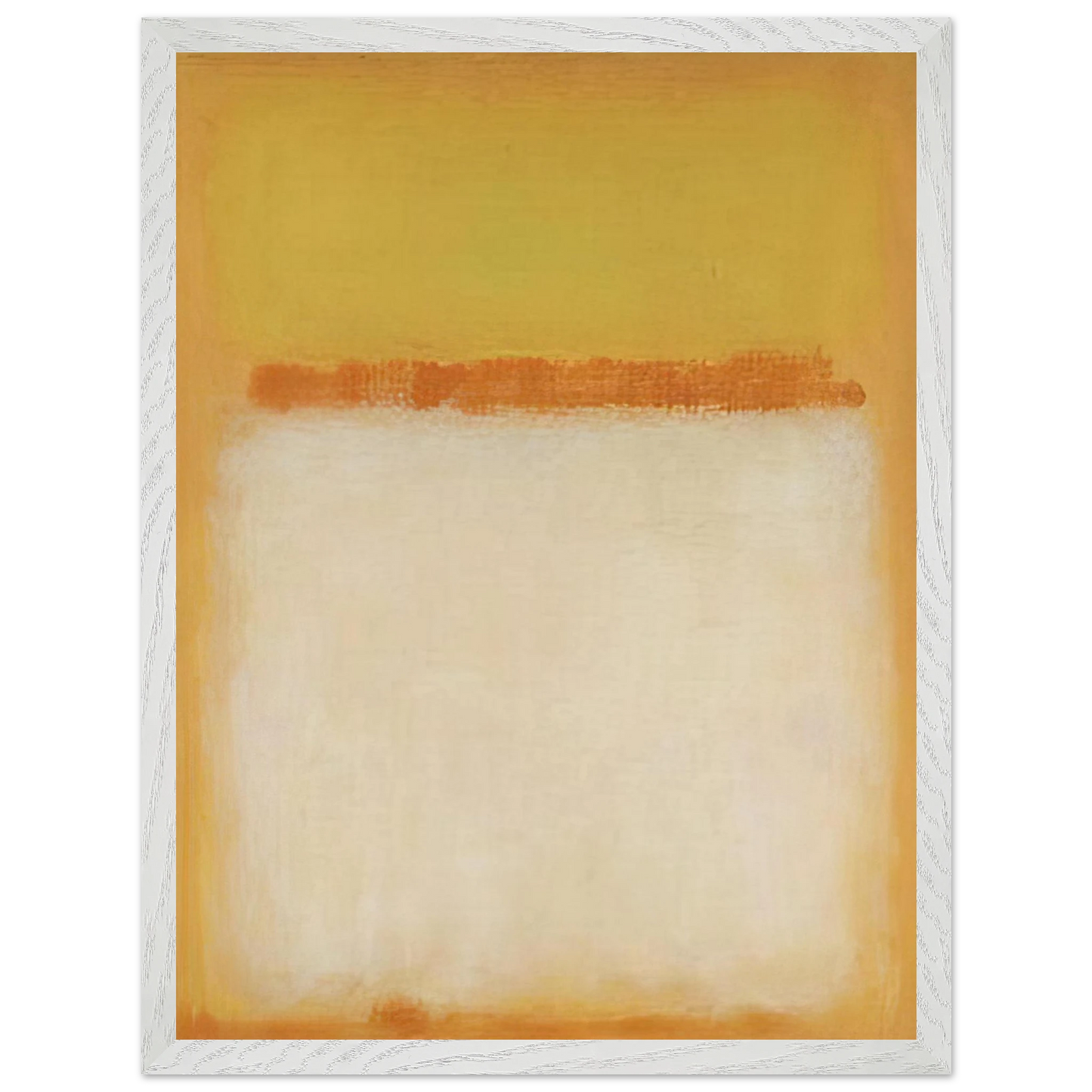 Mark Rothko - Untitled - 1955 Wall Art - 30x40 cm / 12x16 inches - Premium Wooden Framed Poster With Fine Art Paper-canvas - Wood frame