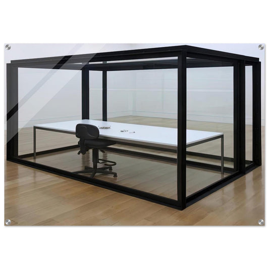 THE ACQUIRED INABILITY TO ESCAPE 1991 - Damien Hirst Acrylic Print - 70x100 cm / 28x40″ inches