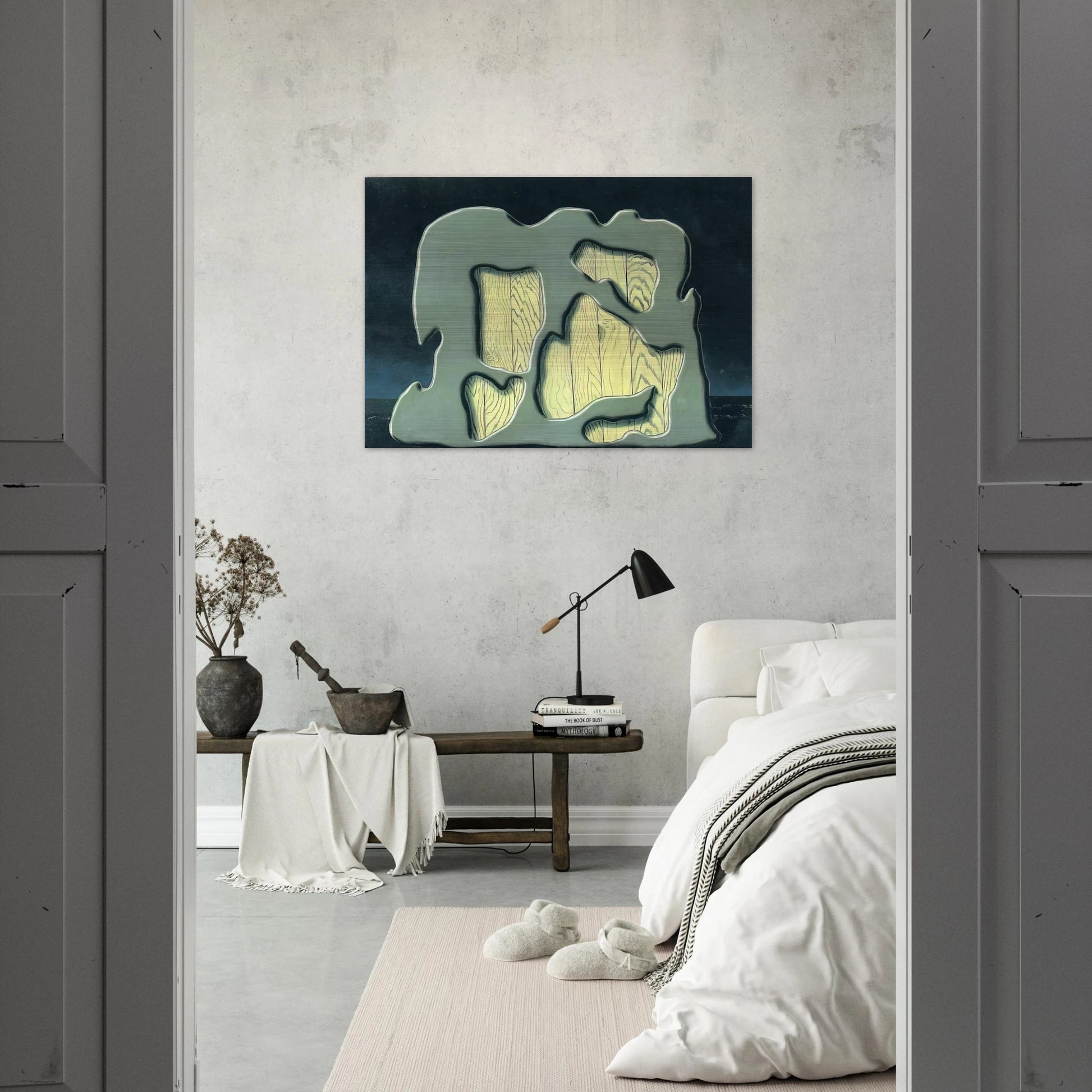 IMP OF THE PERVERSE 1927 - Rene Magritte Brushed Aluminum Print - 70x100 cm / 28x40 inches | Rene Magritte Aluminum Print | Rene Magritte Prints