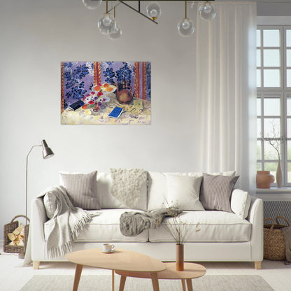 STILL LIFE 3 - Henri Matisse Brushed Aluminum Print - 70x100 cm / 28x40 inches | Henri Matisse Aluminum Print | Henri Matisse Prints