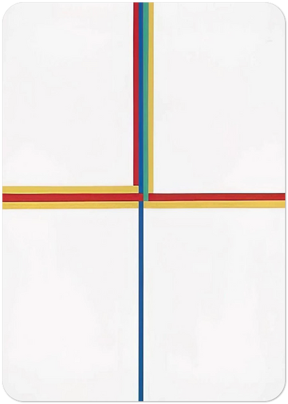 1234 in weiss - 1969 By Max Bill Pack of 10 Post Cards | Max Bill Post Cards | A6 (10.5 x 14.8 cm) - 4.1 x 5.8 inches